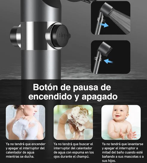 MekoPro® – Alcachofa Masajeadora y Purificante (OFERTA 2X1)