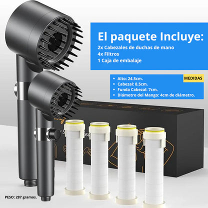 MekoPro® – Alcachofa Masajeadora y Purificante (OFERTA 2X1)