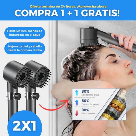 MekoPro® – Alcachofa Masajeadora y Purificante (OFERTA 2X1)